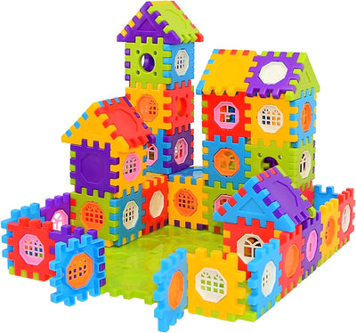 Building Blocks for Toddlers & Kids, 180 Pcs Toy Building Sets, STEM Building Toys, Interlocking Building Blocks for Toddlers and Kids