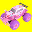 RC Truck 1:16 Scale, 2.4GHz Remote Control Toys, Pink Vehicle RC Monster Trucks, Game Time 22 Minutes, Gifts For Children