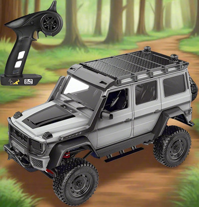 R/C MN-86S RC Car, Upgrade Version 4WD 1/12 2.4G, Remote Control Big G500 RC Car, Rock Crawler Climbing Off Road, Truck with Headlight RTR Vehicle