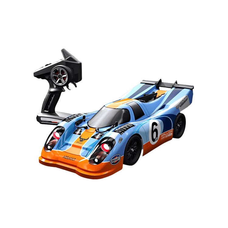 Toys 1/16 2.4G 4WD Brushless RC On-Road Car High Speed RC Drift Car with LED Lights