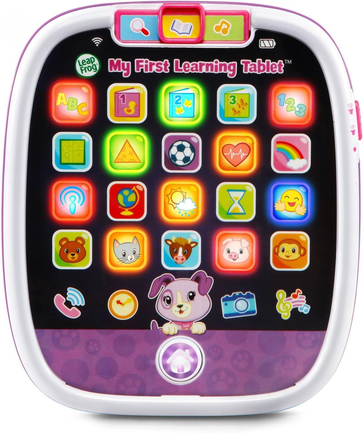 Learning Tablet, Scout Violet  Educational Tablet, Interactive My First Learning Tablet for Toddlers, Kids Toys - Toyigo