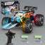 Monster Truck, Remote Control Truck, 2.4Ghz All Terrain Off-Road Monster Truck, Remote Control Car, 20 KM/H Rc Cars with LED Bodylight and 2 Rechargeable Batteries Kids Toys for Boys Age 4-12 - Toyigo