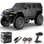 1:24 Crawler RC Monster Truck Rock Climbing with LED Light (78701 Black)
