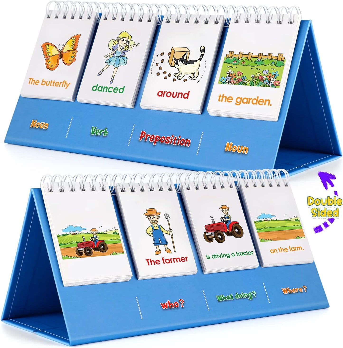 Sentence Building for Kids, Speech Therapy Learn to Read for Preschool Kindergarten 1st 2nd Grade Classroom Must Haves, Phonics Reading Learning Games, Special Education for Homeschool Supplies