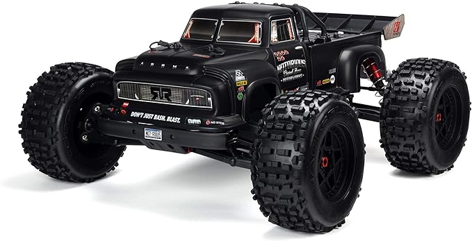 RC Truck, 1/8 Notorious 6S V5 4WD BLX Stunt RC Truck with Spektrum Firm RTR Truck, (Transmitter and Receiver Included, Batteries and Charger Required) For Kids - Toyigo