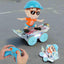 RC Stunt Car, 360øRotating RC Stunt Car with LED Light and Music, Remote Control Car2.4GHz Skateboard RC Car Toys for Kids, Cool Birthday Gift Ideas Easter Toys for Kids - Toyigo