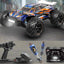 Remote Control Car, High Speed Jump RC Monster Truck, 1:16 Scale Ready to Run Fast Remote Control Car,  Off Road RC Cars, 4WD All Terrain RTR RC Truck with 2 LiPo Batteries for Boys and Adults - Toyigo