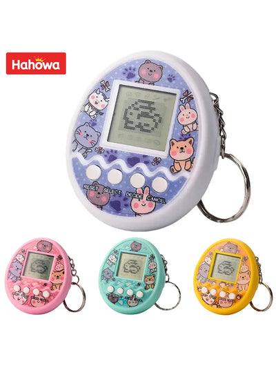 Electronic Pets,  Game Toys, h Digital Animals Toys, Electronic Digital Pet Keychain, Virtual  Digital Pet Retro Handheld Electronic Game Machine with Keychain for Boys Girls - Toyigo