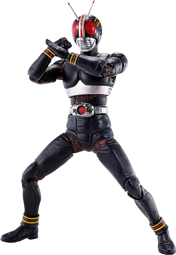 S.H. Figuarts Kamen Rider Black,  Approx. 5.9 inches (150 mm), ABS & PVC Pre-painted Action Figure, True Bone Carving Method figure