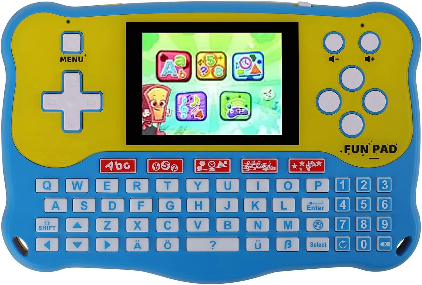 Baby Learning Pad, Kids Tablet with 102 Activities, Learning Pad with Math Activities, Interactive Educational Electronic Toys, ABC Alphabet Tablet, Gifts Handheld Game for Preschool Boys  Girls Ages 3-12 for Kids - Toyigo