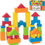 Building Blocks for Toddlers 1-3, Foam Blocks Toys Soft Blocks Gifts Toys Set for 1 2 3 4 Year Old Boy Girls (46PCS)