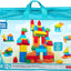 Fisher-Price Toddler Block Toys, Deluxe Building Bag with 150 Pieces and Storage Bag, Gift Ideas for Kids Age 1+ Years