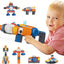 DIY Creative Building Block Gun - Large Particle Assembly Toy for Boys - Children's Model Gift