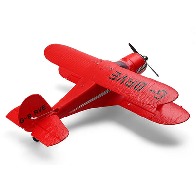 RC helicopter, 2023 New remote control helicopter, WLtoys A300 4-Ch RC Plane, Beechcraft D-17 RC Airplanes with Lights, 6G/3D Brushless RC Planes with 2 Batteries, 2.4G Remote Control RC Airplanes Gifts for Kids - Toyigo