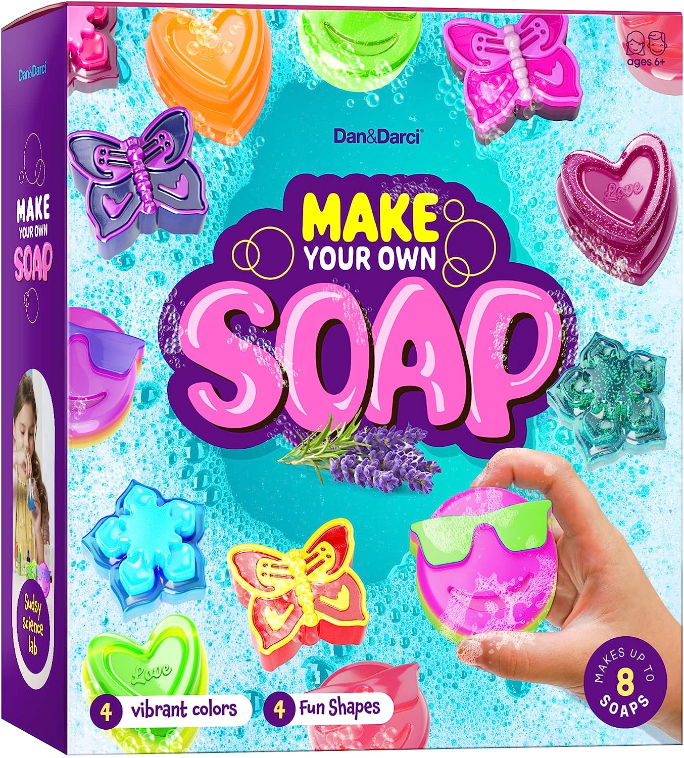 Soap Making Kit, Crafts Science Toys, DIY Soap Kits - Best Educational Craft Activity Gift, Birthday Easter Gifts for Girls and Boys Age 6-12 Years Old Girl - Toyigo