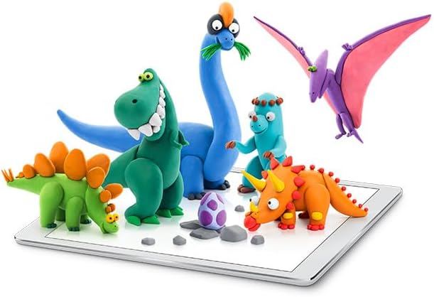 Clay Kit For Kids, Dinosaur Clay Modeling, Interactive Clay Modeling, Educational Clay Modeling