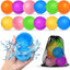 12 Pcs Reusable Water Balloons, Pool Beach Water Toys for Boys and Girls, Outdoor Summer Toys for Kids Ages 3-12, Magnetic Water Ball for Outdoor Activities