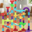 Marble Run Set for Kids, 93pcs Marble Maze Track Race Game, Construction Building Blocks Toys, STEM Educational Toys Gift for Boys Girls Age 3 to 12