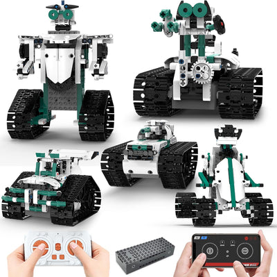 Technique Car Building Blocks Set, 13in1 Remote & APP Control Tracked Racer/Robot/Truck/Tank/Plane, STEM Kits for Kids Age 8-10, Building Toy Gifts for Boys Girls 8-16, (550 PCS) - Toyigo