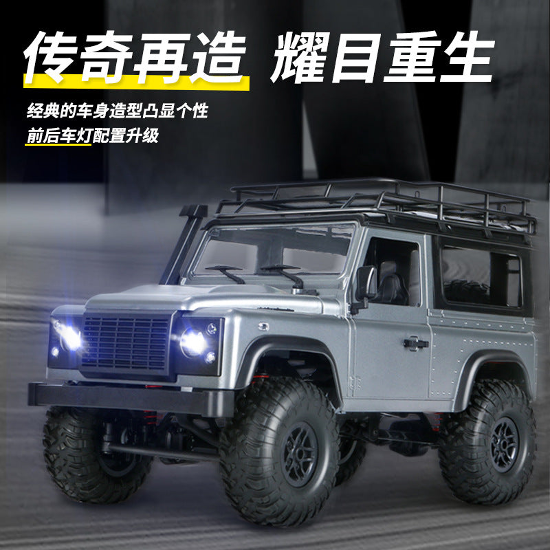 MN99s simulation Land Rover Defender, Model full scale 2.4G Four-Wheel, Drive Climbing Jeep Off-Road RC Truck, Under Water Traveler Moto Experiance