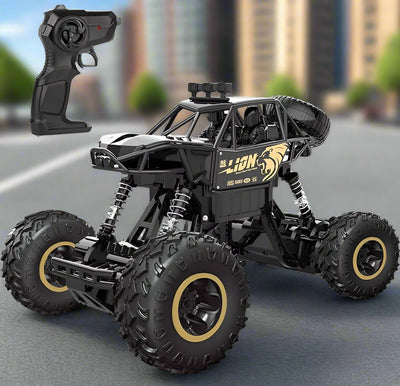 RC Monster Truck, C3 Remote Control Off Road Monster Truck, Metal Shell Car 2.4Ghz 4WD Dual Motors, All Terrain Hobby Truck with 120 Min  Truck For Kids - Toyigo