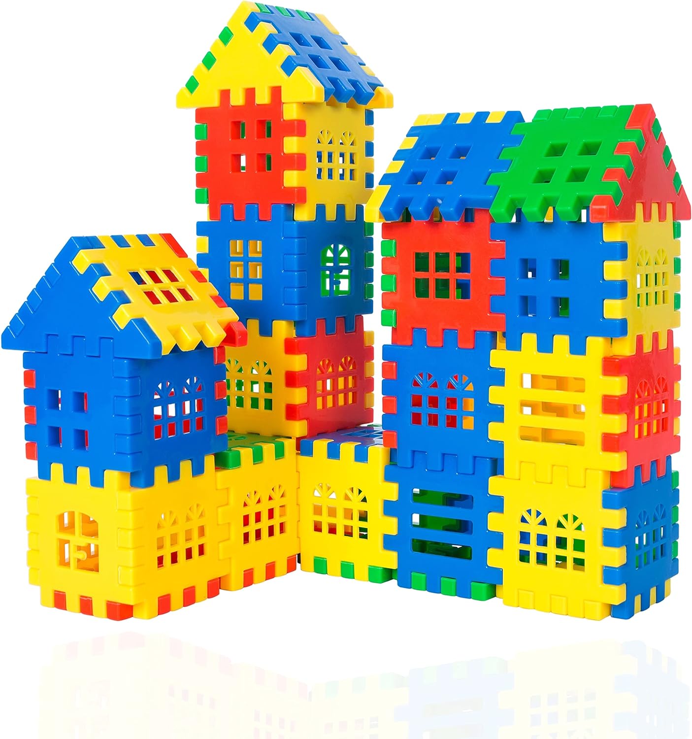 Interlocking Building Blocks Toys for Kids, Toddlers Building Blocks Educational Toys Set 70 PCS4