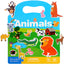 Reusable Sticker Books for Toddlers 2-4 Years, Animals Themed Sticker for Kids 1-3, Easter Gifts for Kids Toddler Boys Girls Travel Toys