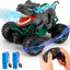 Remote Control Dinosaur Car Toys for Kids Boys, 2.4GHz RC Dinosaur Car Toys with Light, Sound, Spray, Indoor Outdoor All Terrain Rechargeable Electric RC Car, RC Toy Cars Gifts for Boys Kids