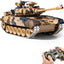 RC Tanks, 2.4Ghz RUS T-90 Army Tank  with Smoke, Light &Sound, 1:18 Aluminium Alloy Tracks, Remote Control Model Tank Toys, RC Military Vehicle That Shoots BBS, Water Bullets for Adult and Kids - Toyigo