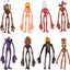 8Pcs Siren Head Horror Toys,  Action Figures, Cartoon Monster Decorations, for Kids, Children's Birthday Gifts