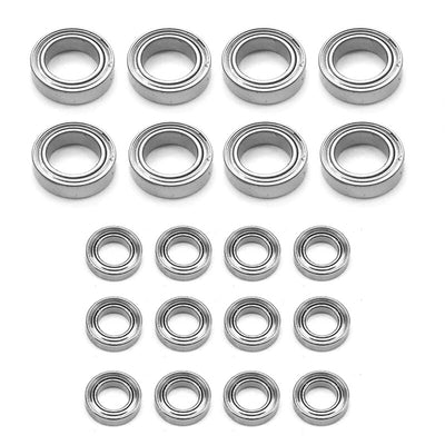 RC Car Spare Parts, 20Pcs Ball Bearing Set for WLtoys 144001 144002 124016 124017 124018 124019 RC Car Spare Parts Upgrade Accessories - Toyigo