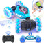 Remote Control Car, RC Stunt Twist Car Toys, 2.4Ghz 4WD New Gravity Gesture Sensing Remote Control Car Toys, for 6-12 yr Boys & Girls, Car with Light Music  for Kids - Toyigo