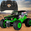 Remote Control Monster Truck, Monster Jam Official Grave Digger Remote Control Monster Truck, 1:24 Scale, 2.4 GHz For Kids - Toyigo