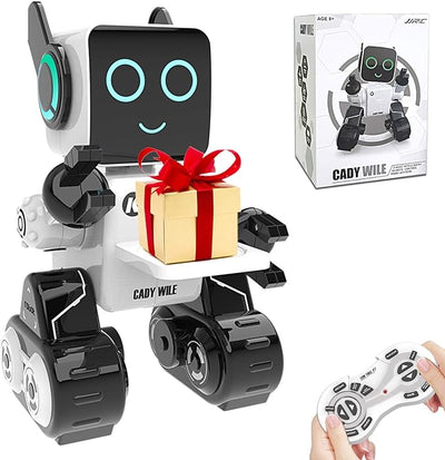 Robot Toy for Kids, Intelligent Interactive Remote Control Robot with Built-in Piggy Bank Educational Robotic Kit Walks Sings and Dance for Boys and Girls Birthday - Toyigo