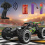 Remote Control RC Cars, Easter Basket Stuffers Toy Cars for Boys and Girls, 1:18 2WD Monster RC Truck High Speed Racing Car,  Gifts for Kids(Black Green) (White Blue) - Toyigo