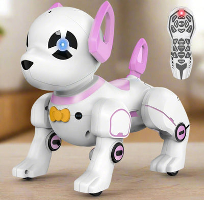 RC Car Robot Dog Toy, RC Stunt Robot Dog Toy, Remote Control Robot Dog Programmable Smart Interactive Robotic Pet, RC Dog Toy Imitates Animals Follow Functions Toys for Boys Girls RC Dog Toy for Kids