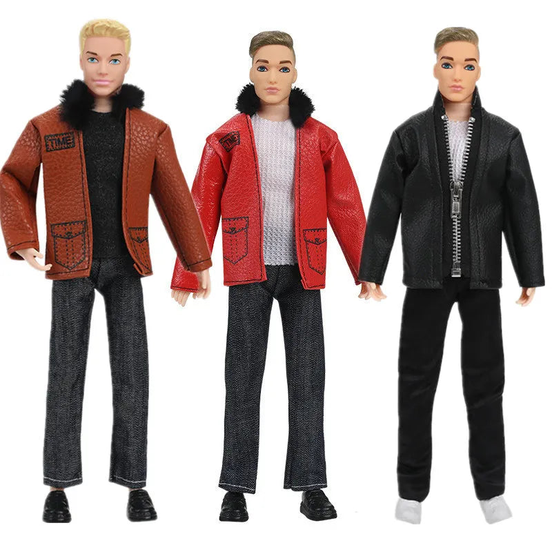 Handsome Boy Dolls,30cm Fashion Ken Doll, Dress Up Toys with Clothes Suit, Full Set 1/6 Multi Jonts, Movable Boyfriend Dolls - Toyigo