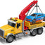 Truck Toy, Large Truck Toy, 1/18 Boy Toy 9 inches, 3 different scene sound effects Big Rescue Tow Truck For Kids - Toyigo