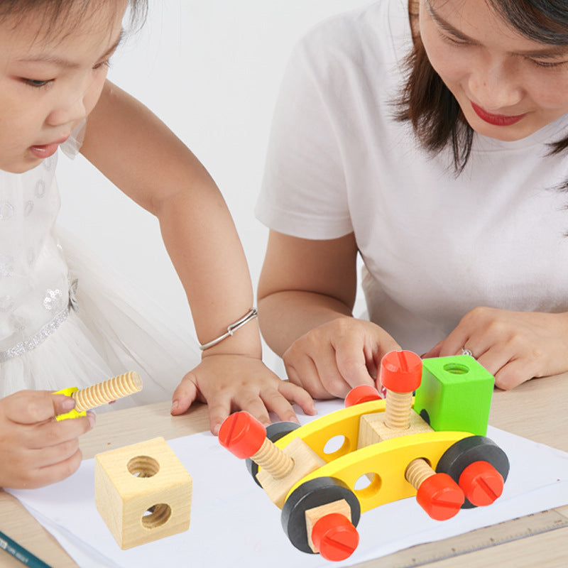 Children's Fun Busy Nuts and Screws,  Disassembly and Assembly Building Blocks for Boys 0-3 Years Old, Kindergarten Educational Toy