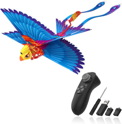 Mini Drone-Tech Bird Toy, 2.4G Remote Control Bird Toy, Flying Bird Mini Drone, RC Helicopter, Kids' Remote Control Bird, Easy Flying Toys for Kids - Toyigo