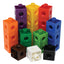 Linking Cubes, Set of 100 - Connecting and Counting Snap Blocks, Construction and Early Math For Preschool and Elementary Aged Kids