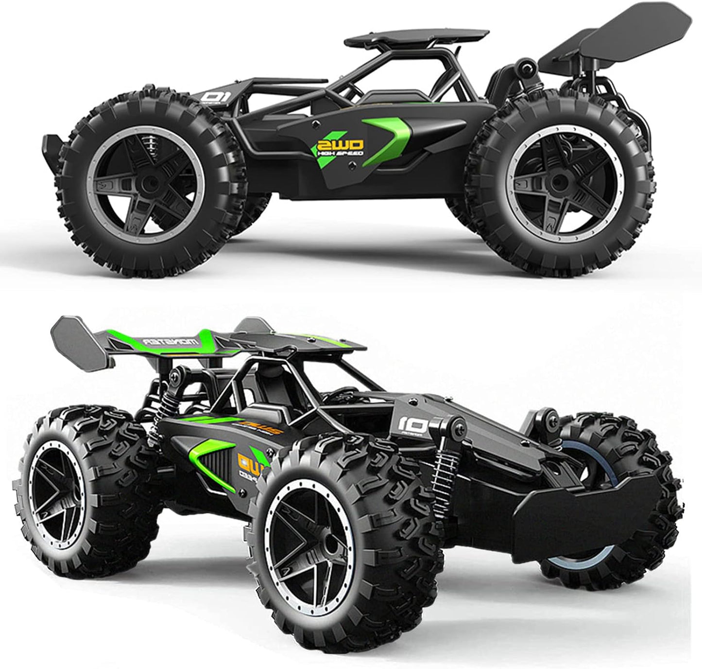 Remote Control Car, Cross-border 2.4G RC racing car, 1:18 bigfoot off-road RC vehicle, Bigfoot off-road vehicle for children, Charging remote control racing car, High-speed RC truck for kids