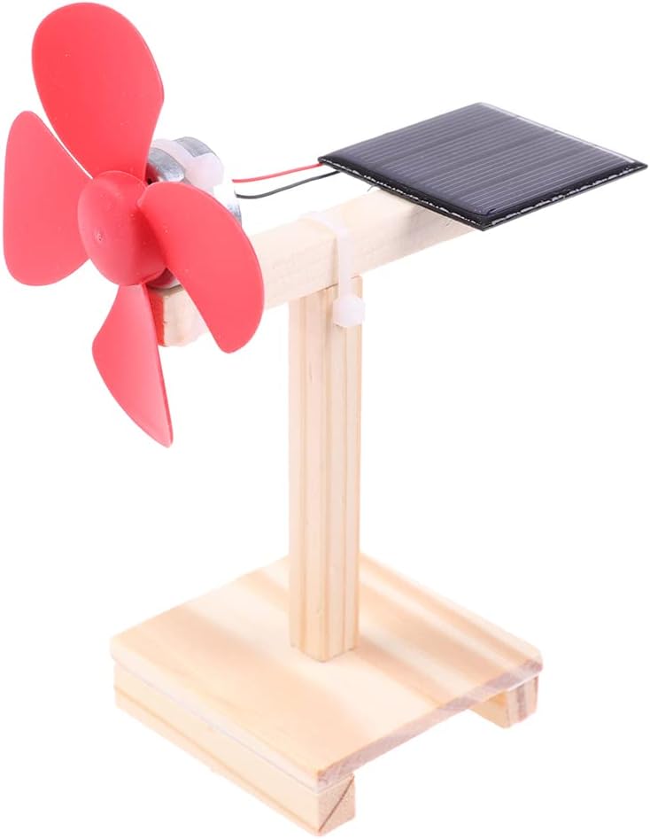 DIY Solar Power Fans Kits, Science Experiment Projects for Kids Beginners, Electronic Assembly Solar Powered Toy Kit, DIY Educational Engineering Experiments for Boys and Girls