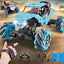 Remote Control Car,  360ø Rotating Hand Controlled Monster Truck All Terrains 14 Scale 4WD Metal Gesture Sensor RC Car, Stunt Car with Rechargeable Batteries Boys Gifts for Kids - Toyigo