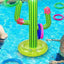 Swimming Ring Toss, Ring Toss Game Set, Inflatable Cactus Ring, Inflatable Toy, Inflatable Cactus, Outdoor Floating Supplies, Floating Supplies Inflatable Toys - Toyigo