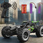 RC Cars, 1:18 2WD Monster RC Truck High Speed Racing Car, Remote Control RC Cars, Easter Basket Stuffers Toy Cars Boys and Girls Gifts for Kids - Toyigo