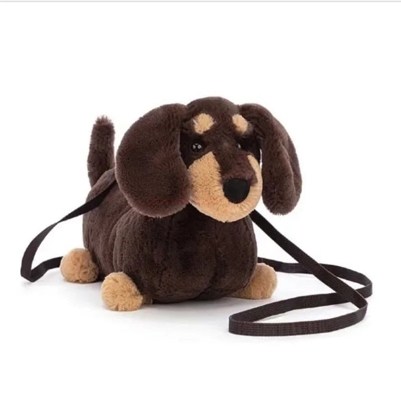 Soft Toys, kawaii plush, Cute Dog Plush, Stuffed Animal Plushie Shoulder bag 2023 Plush Doll Crossbody Bag Gift for Kids - Toyigo