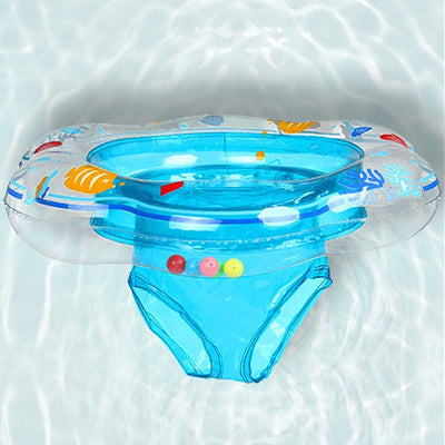 Baby Float Swimming Pool, Double Airbag Kids Swimming Float, Safety Seat Swim Rings for Babies, Swim Training Aid, PVC Pool Floats for Toddlers 6-12 Months kids Toys Baby Floats for Pool