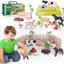 Farm Animals Toys 35 PCS, for Toddlers 3 Years Old Boys and Girls Realistic Animal Figures Playsets Toys 3~8 Birthday Gift for Kids Toys