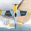 Radio controlled Aircraft, RC 3 Channel BF-109 Remote Control Airplane Fighter Toys, 2.4GHz 6-axis Gyro Stabilizer RTF Glider Aircraft Plane with 2 Batteries, Easy to Fly for Kids - Toyigo